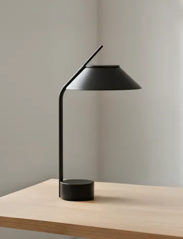Vinkel LED portable table lamp - Black - Stelton