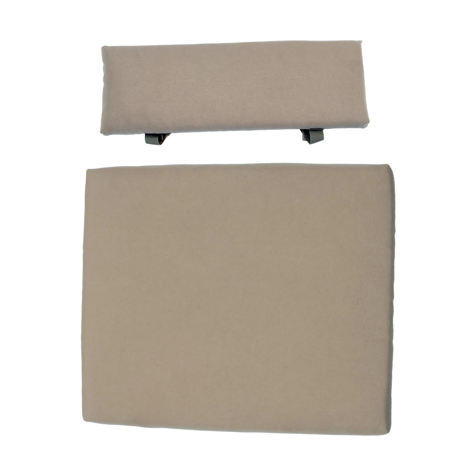 Muskö seat cushion and neck pillow, Sand Stockamöllan