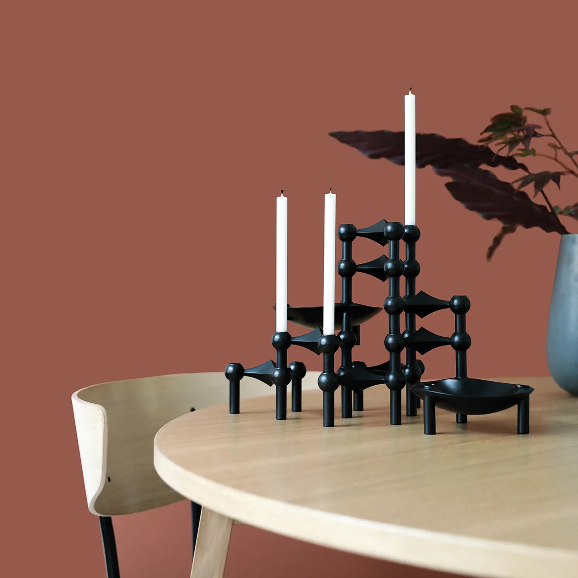 Nagel bowl, black STOFF