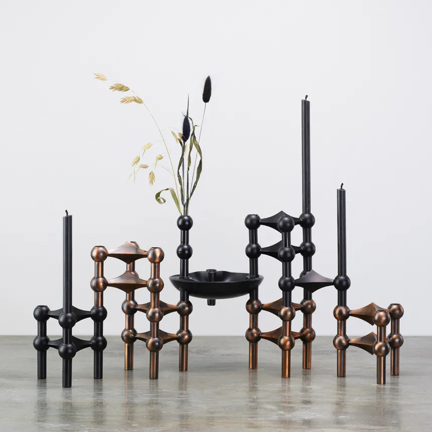 Nagel bowl, black STOFF