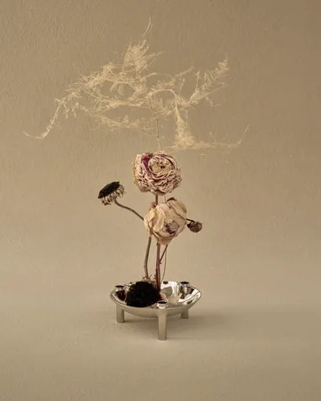 Nagel bowl - chrome - STOFF