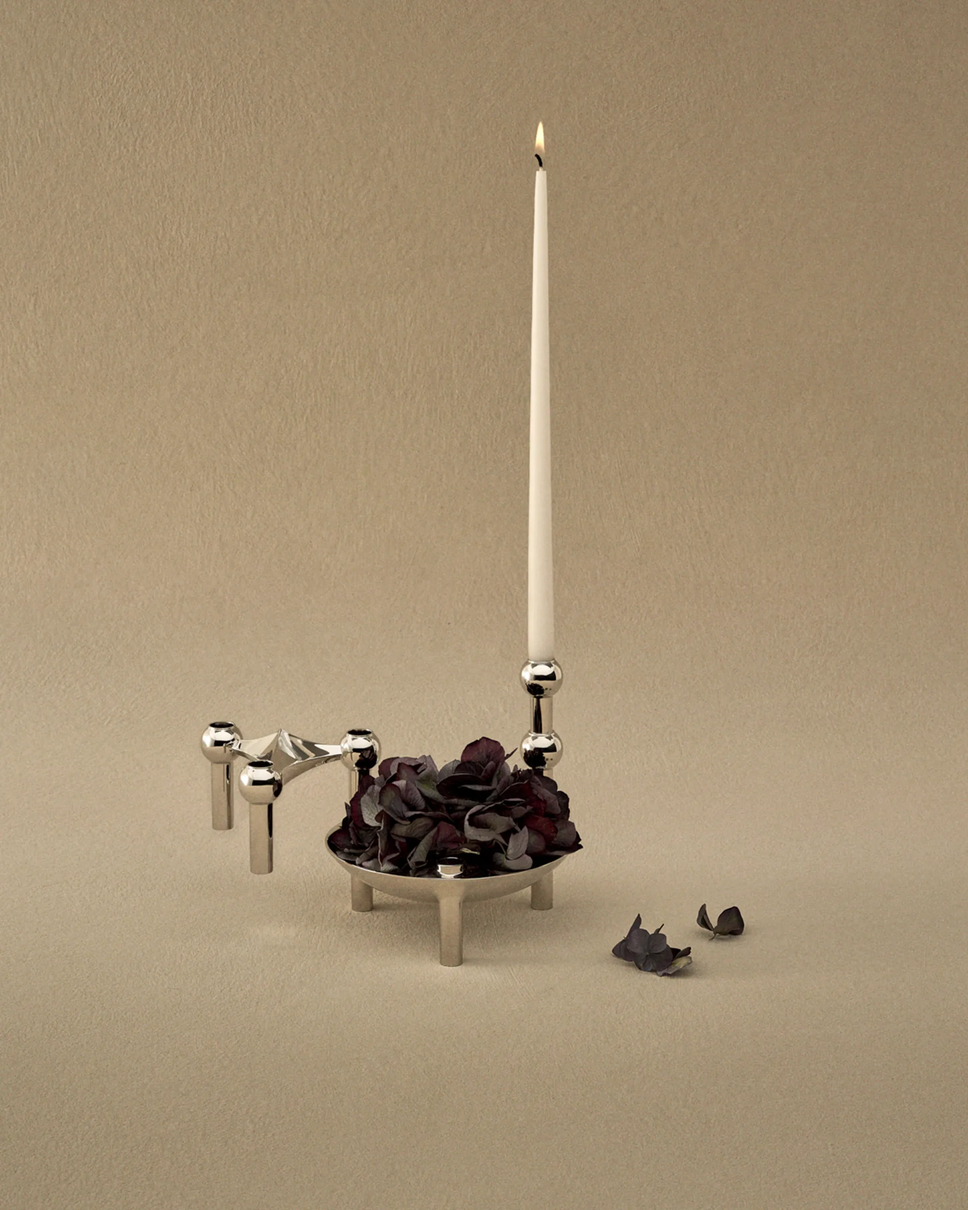 Nagel bowl, chrome STOFF