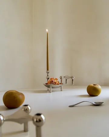 Nagel bowl - chrome - STOFF