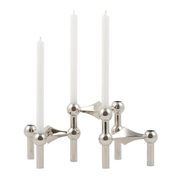 Nagel candle holder - chrome - STOFF
