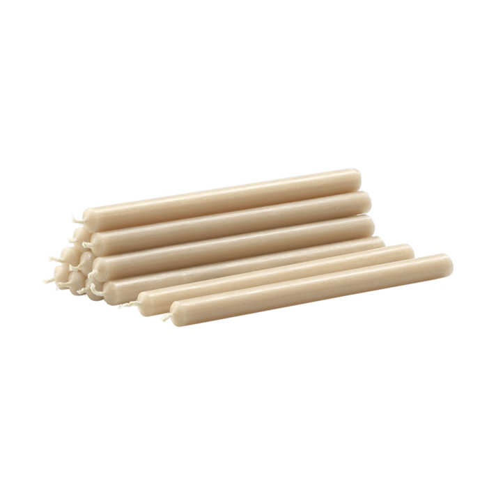 STOFF Nagel candles 12-pack Beige | Scandinavian Design | Candles | Beige
