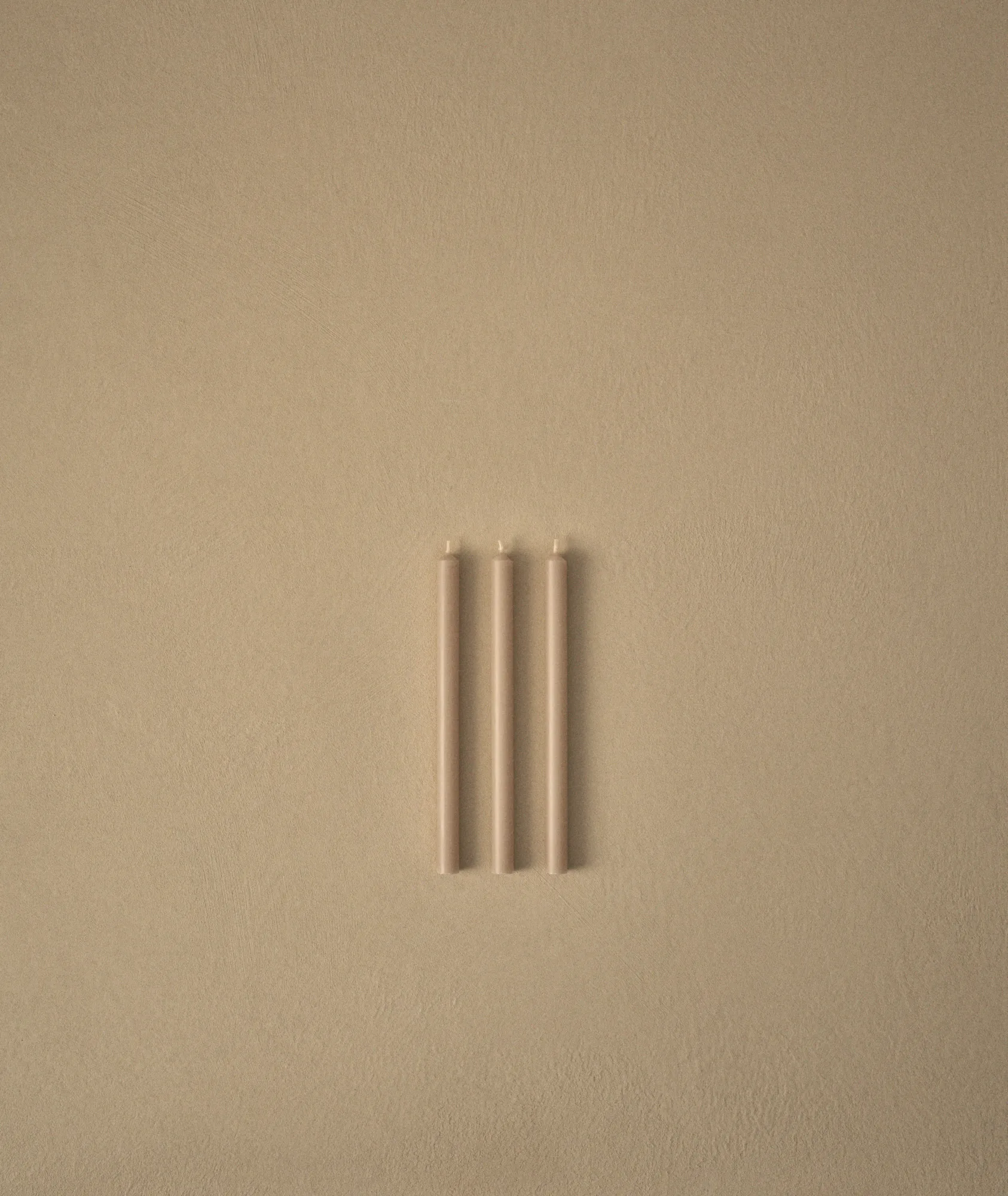 Nagel candles 12-pack, Beige STOFF