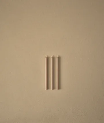 Nagel candles 12-pack - Beige - STOFF