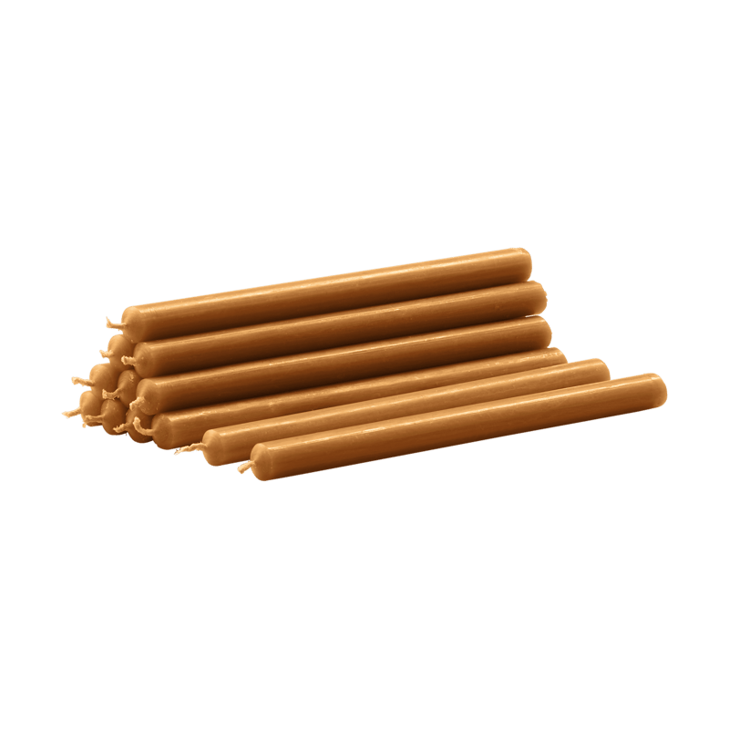 STOFF Nagel candles 12-pack Camel
