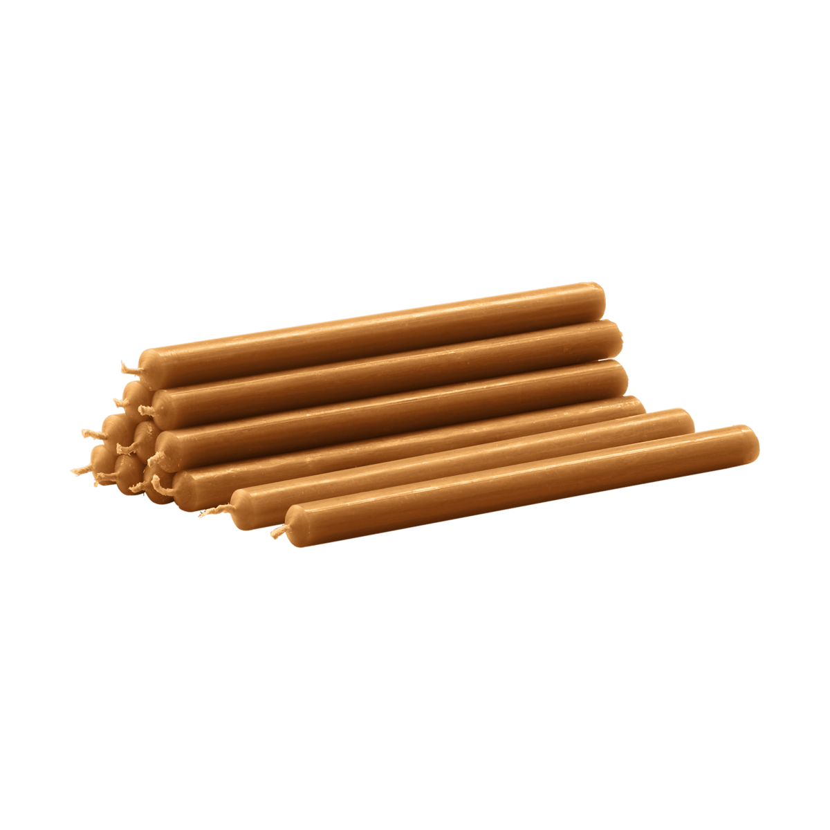 STOFF Nagel candles 12-pack Camel