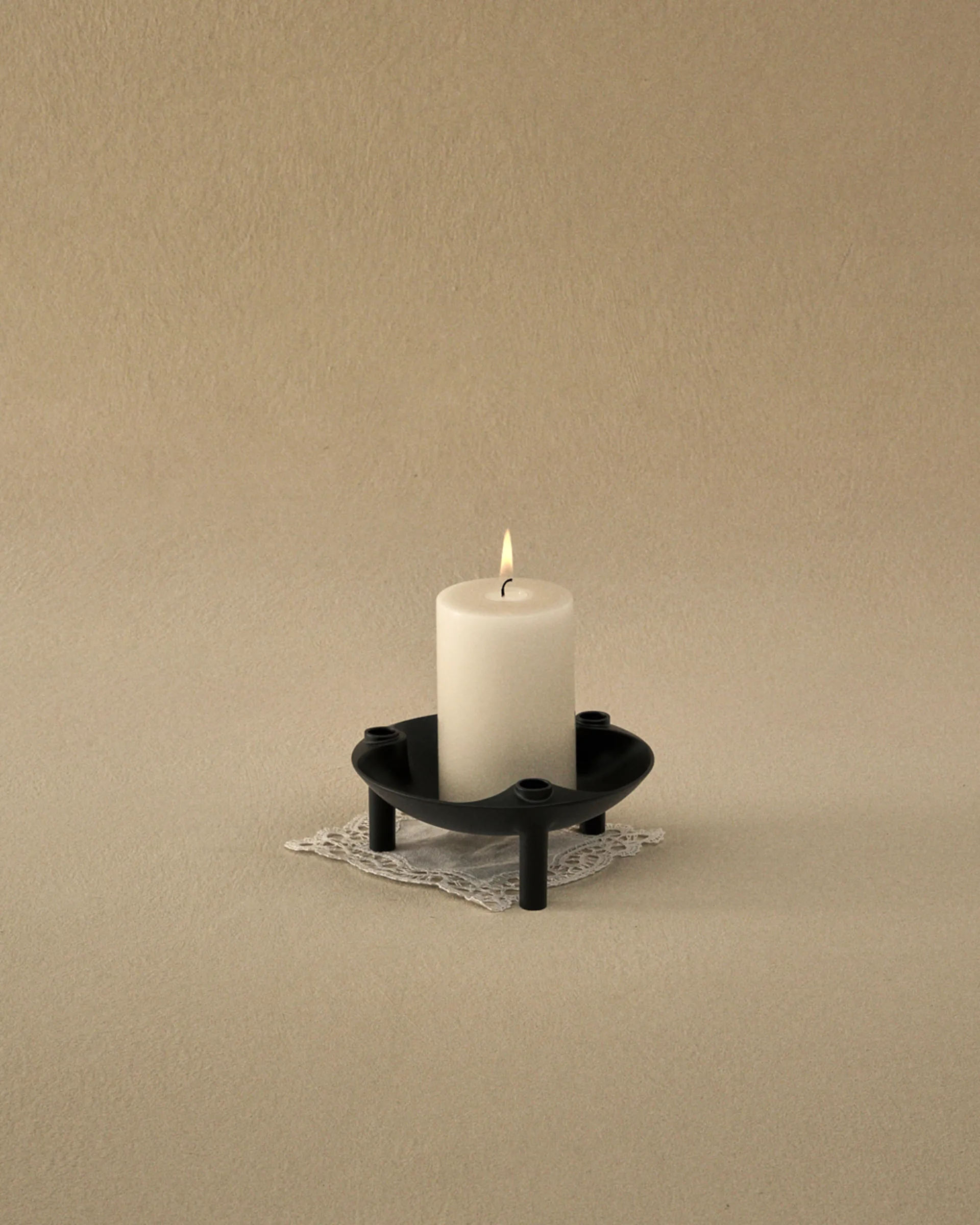 Nagel bowl, black STOFF Nagel