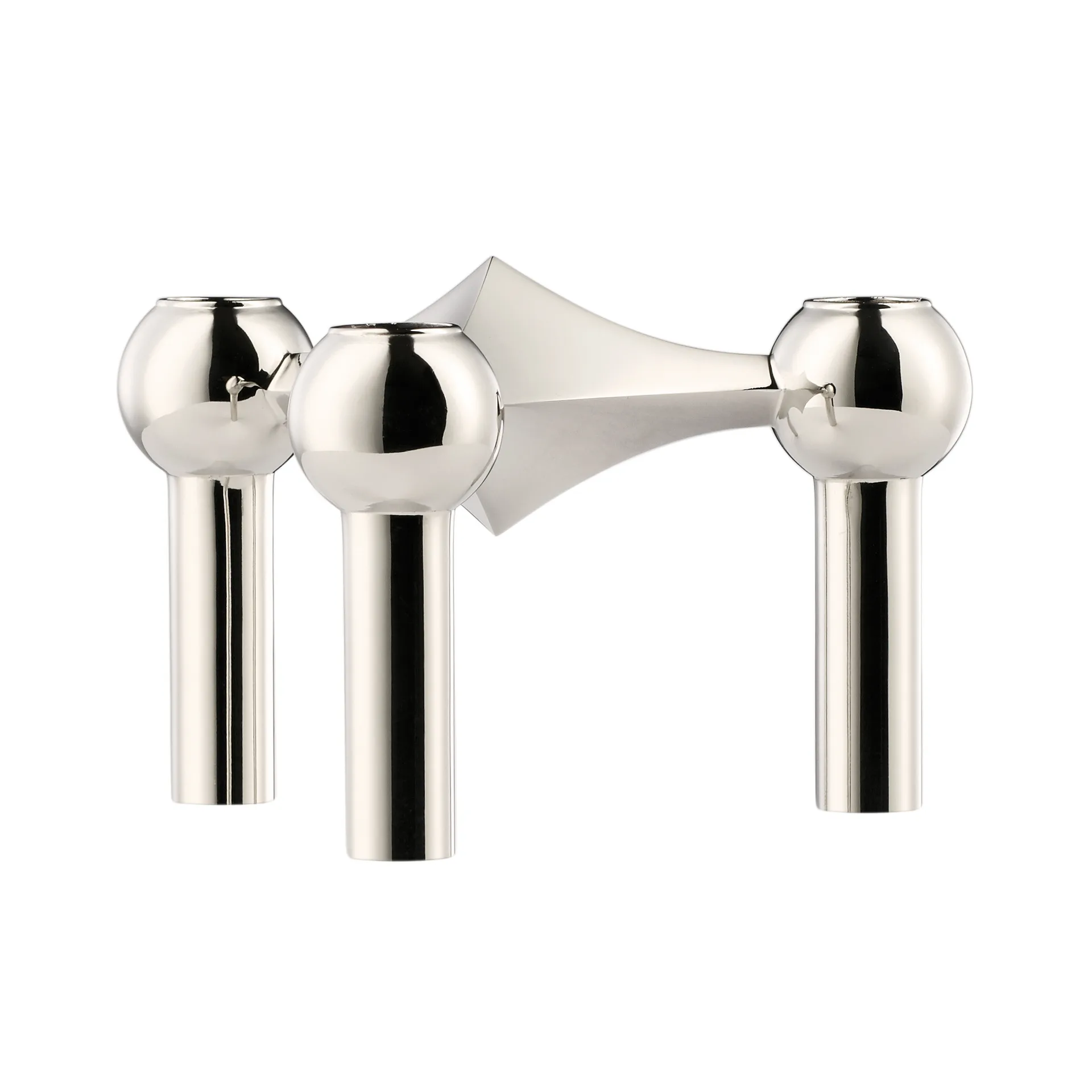 Nagel candle holder, chrome STOFF Nagel