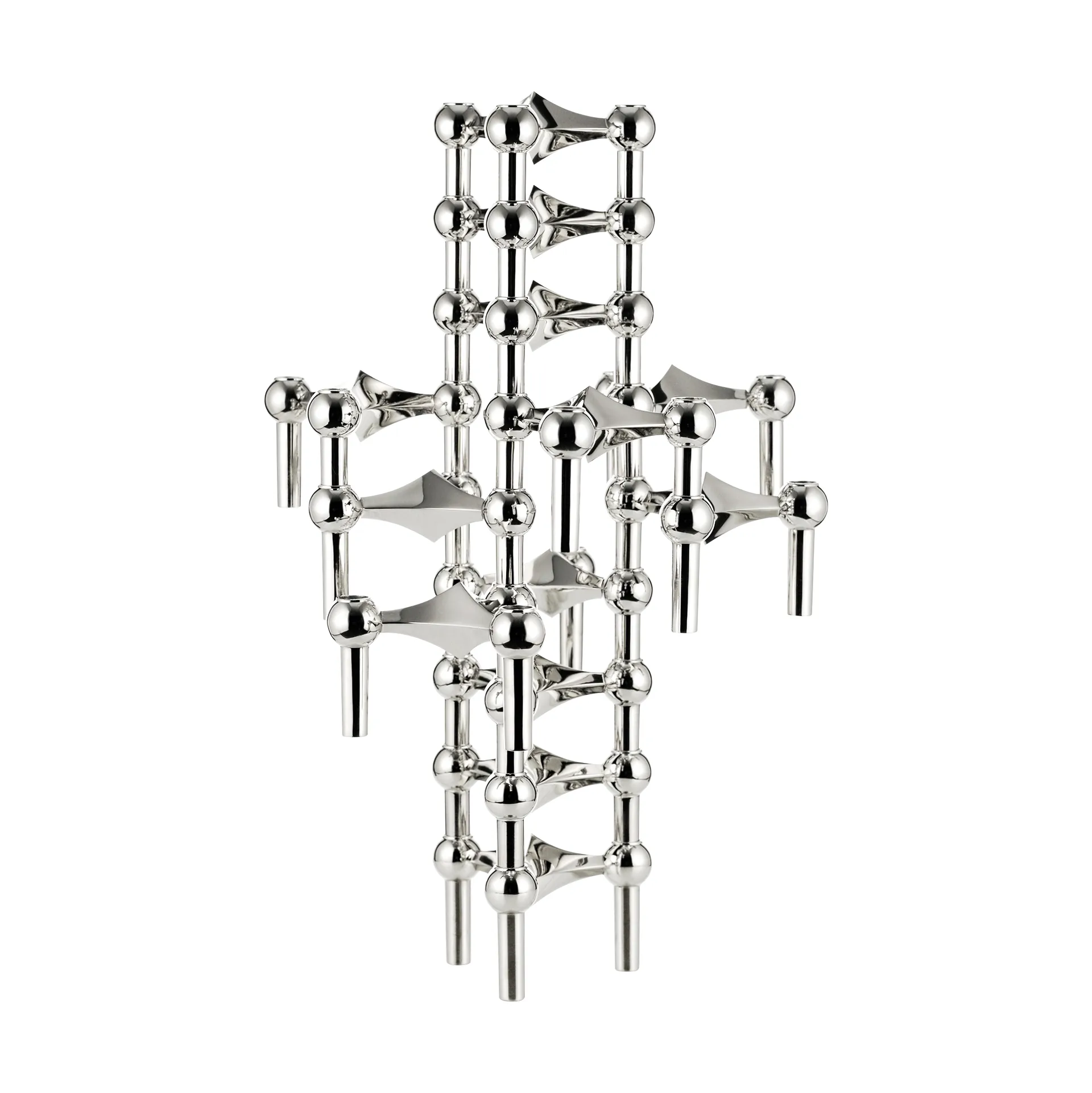 Nagel candle holder, chrome STOFF Nagel