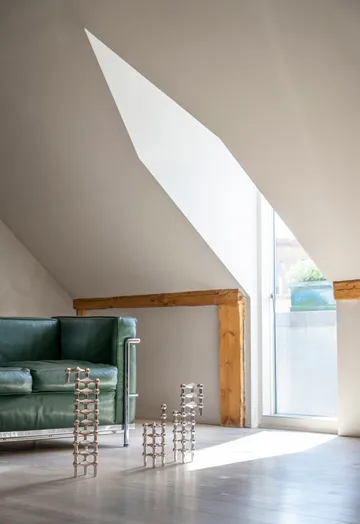 Nagel candle holder - chrome - STOFF Nagel