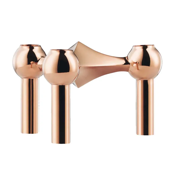 Nagel candle holder - Rosé gold - STOFF Nagel