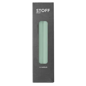 Nagel candles 12-pack - Light green - STOFF Nagel