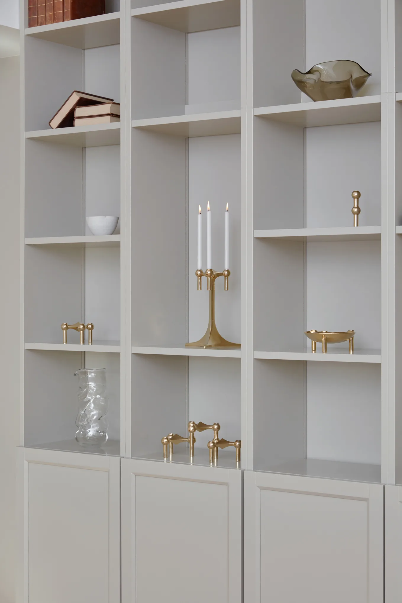 Nagel candles 12-pack, white STOFF Nagel