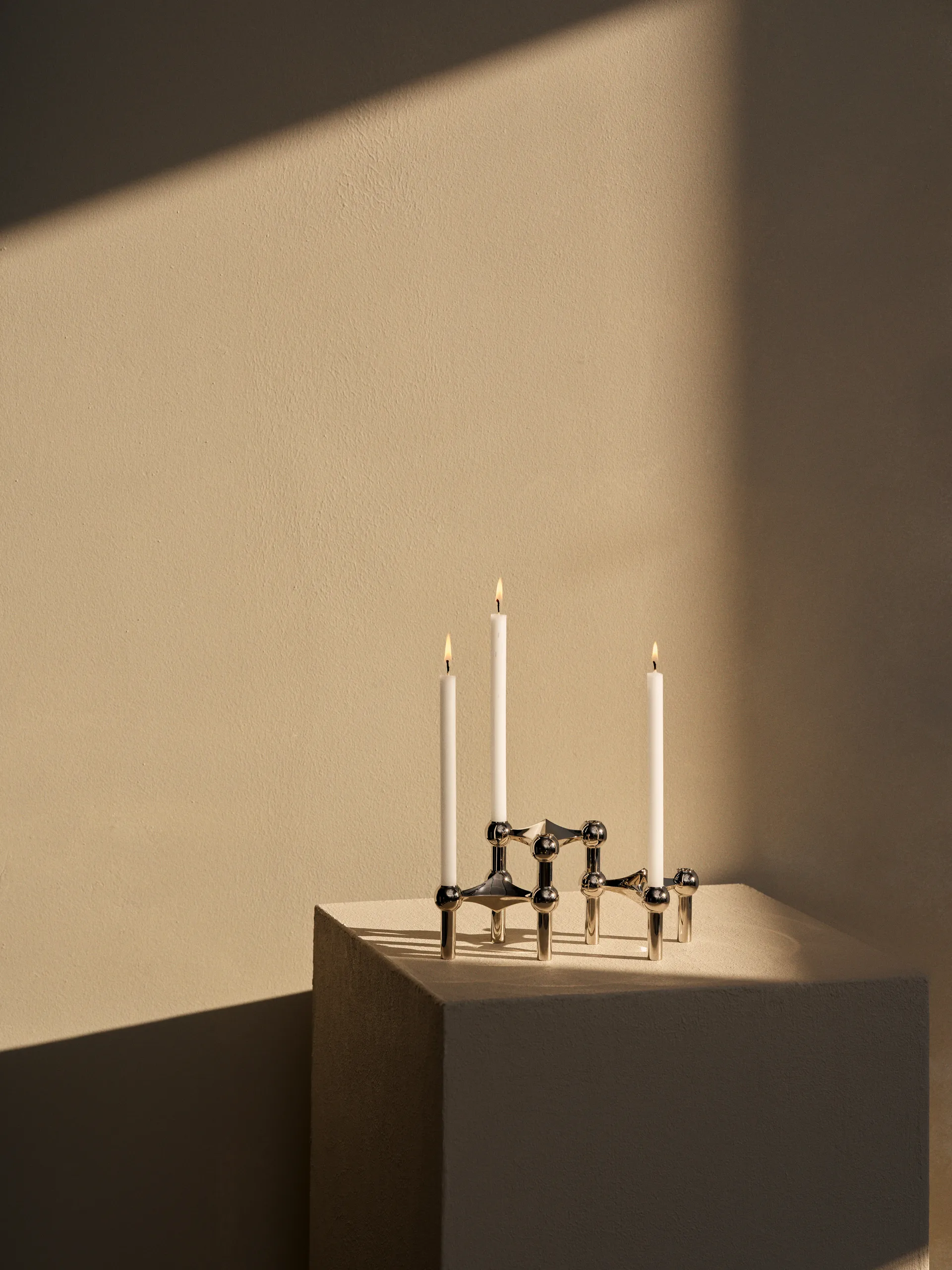 Nagel candles 12-pack, white STOFF Nagel