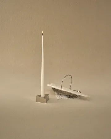 STOFF Nagel antique candles by ester & erik large 4-pack - Off-white - STOFF Nagel