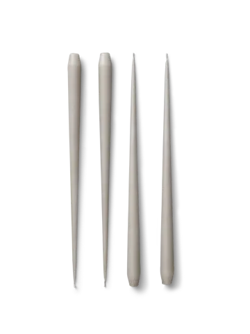 STOFF Nagel antique candles by ester & erik large 4-pack - Sand - STOFF Nagel