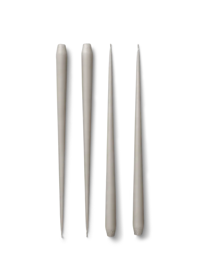 STOFF Nagel antique candles by ester & erik large 4-pack - Sand - STOFF Nagel