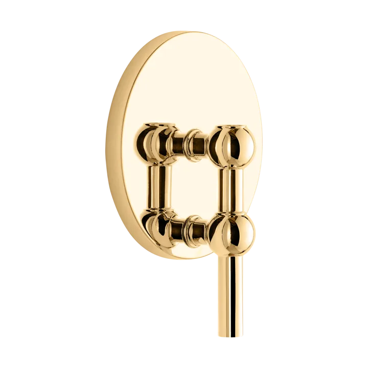 STOFF Nagel candle holder wall-mounted - Brass - STOFF Nagel