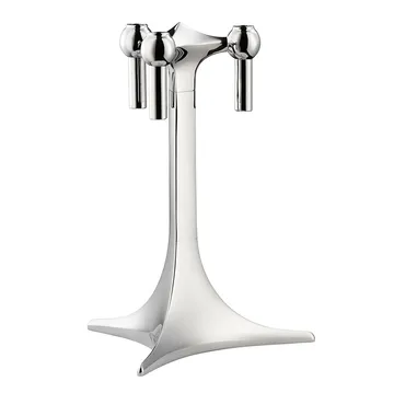 STOFF Nagel candle stand - Chrome - STOFF Nagel
