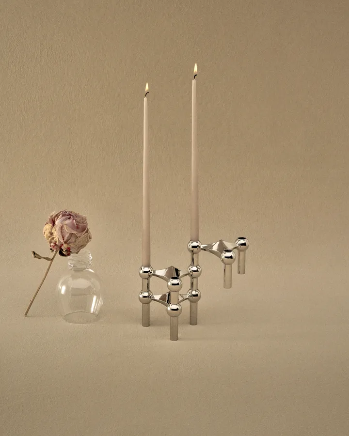 STOFF Nagel candle sticks 3-pack from STOFF Nagel - NordicNest.com