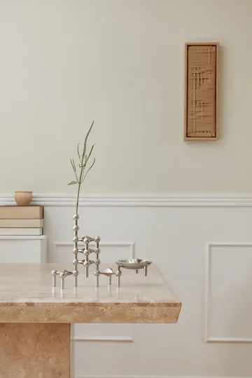 STOFF Nagel candle sticks 3-pack - chromium - STOFF Nagel