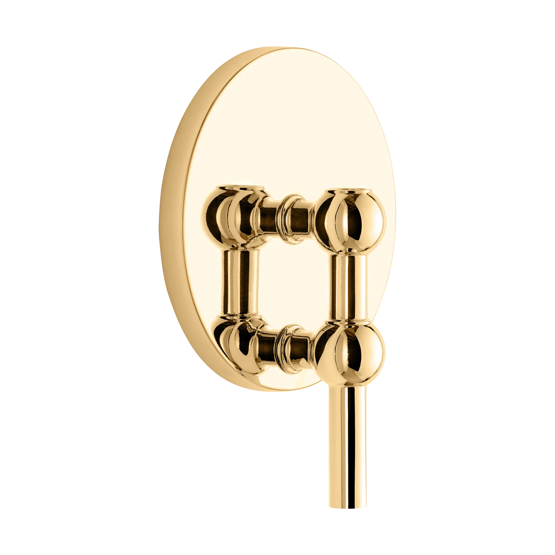 STOFF Nagel candle sticks wall, Brass STOFF Nagel