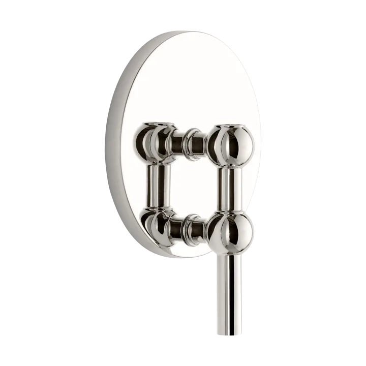 STOFF Nagel candle sticks wall - Chrome - STOFF Nagel