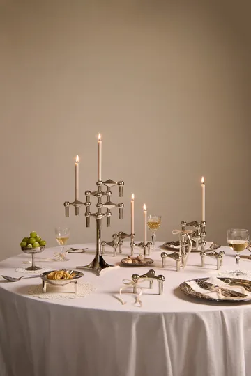 STOFF Nagel candlestick 6-pack - Chrome - STOFF Nagel