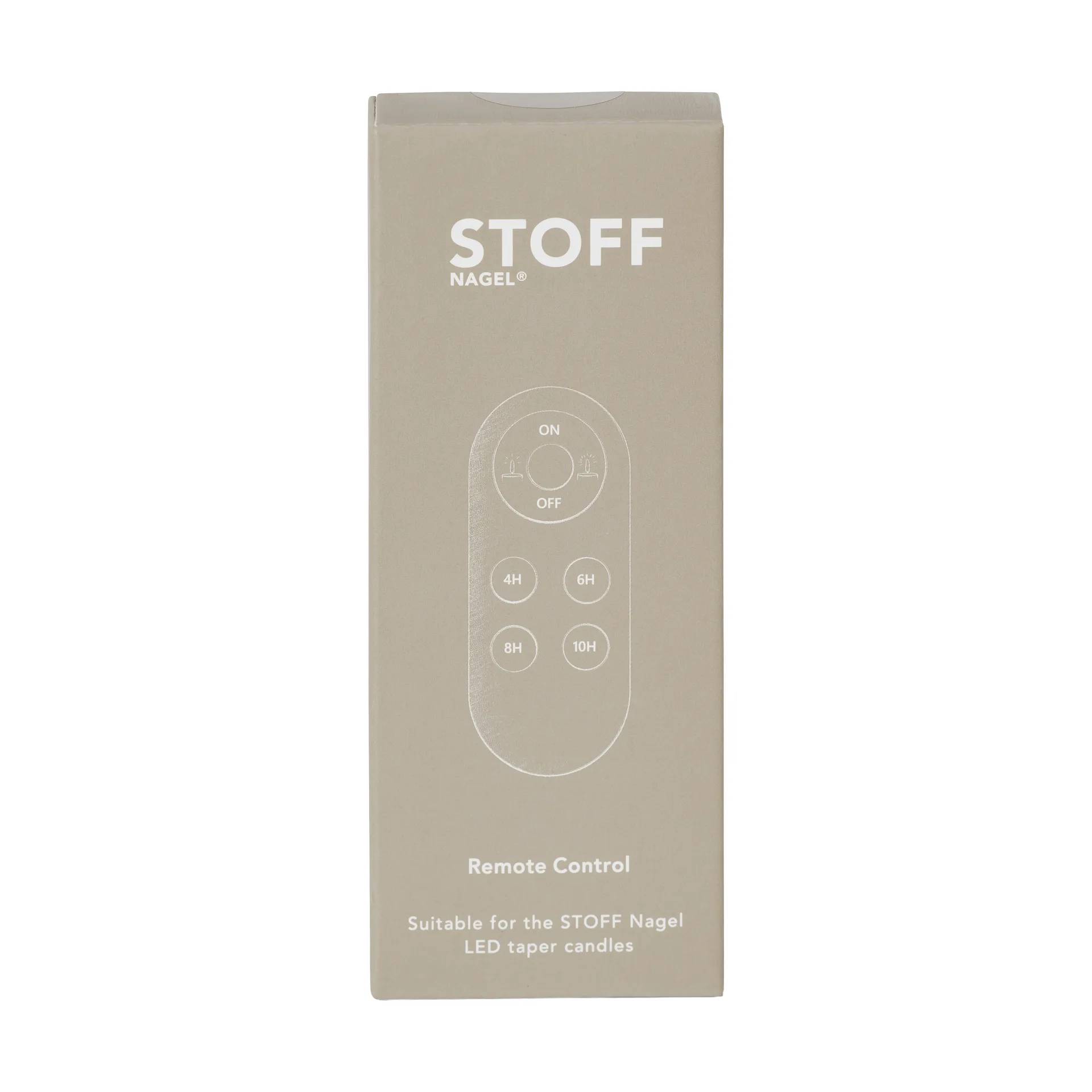 STOFF Nagel remote control by Uyuni Lighting, white STOFF Nagel