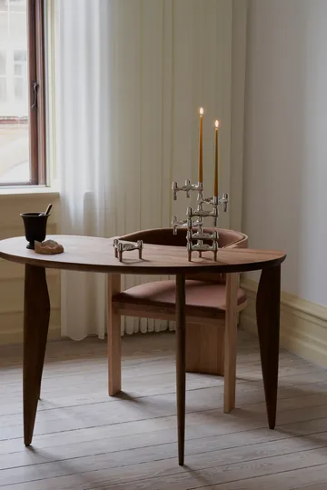 STOFF Nagel tapered candle by ester & erik 6-pack - Mustard - STOFF Nagel