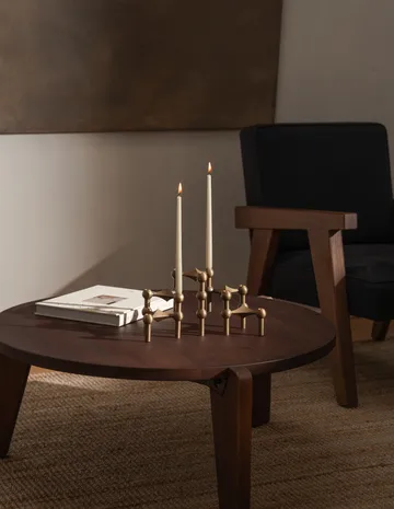 STOFF Nagel tapered candle by ester & erik 6-pack - Off-white - STOFF Nagel