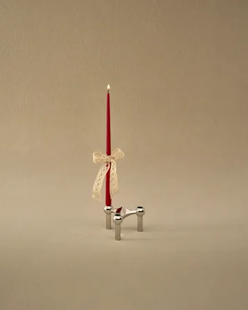 STOFF Nagel tapered candle by ester & erik 6-pack - Red - STOFF Nagel