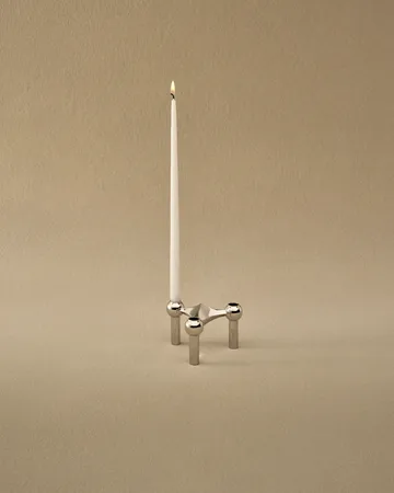 STOFF Nagel tapered candle by ester & erik 6-pack - White - STOFF Nagel