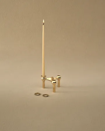 STOFF Nail light cuff 3-pack - Solid brass - STOFF Nagel