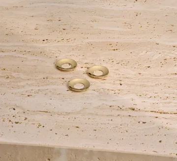 STOFF Nail light cuff 3-pack - Solid brass - STOFF Nagel
