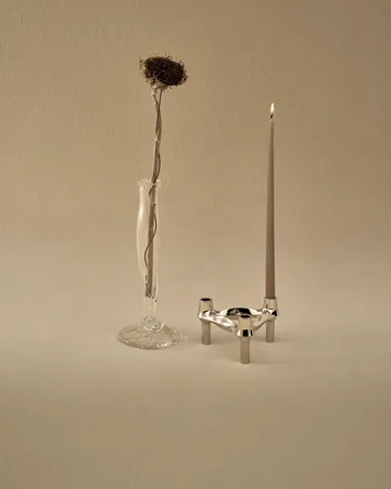 STOFF Nagel BMF candle holder - Chrome - STOFF