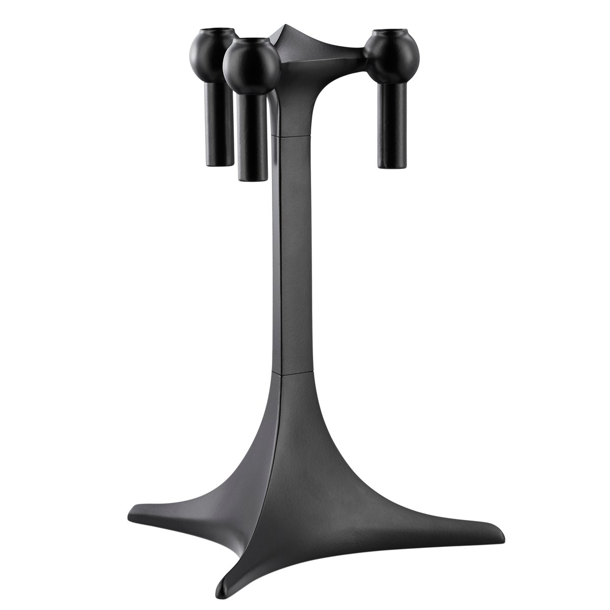 STOFF Nagel candle stand Black | Scandinavian Design | Candle holders | Black