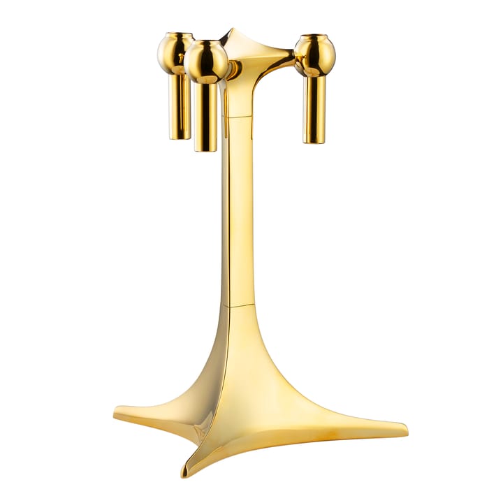 STOFF Nagel candle stand - Brass - STOFF