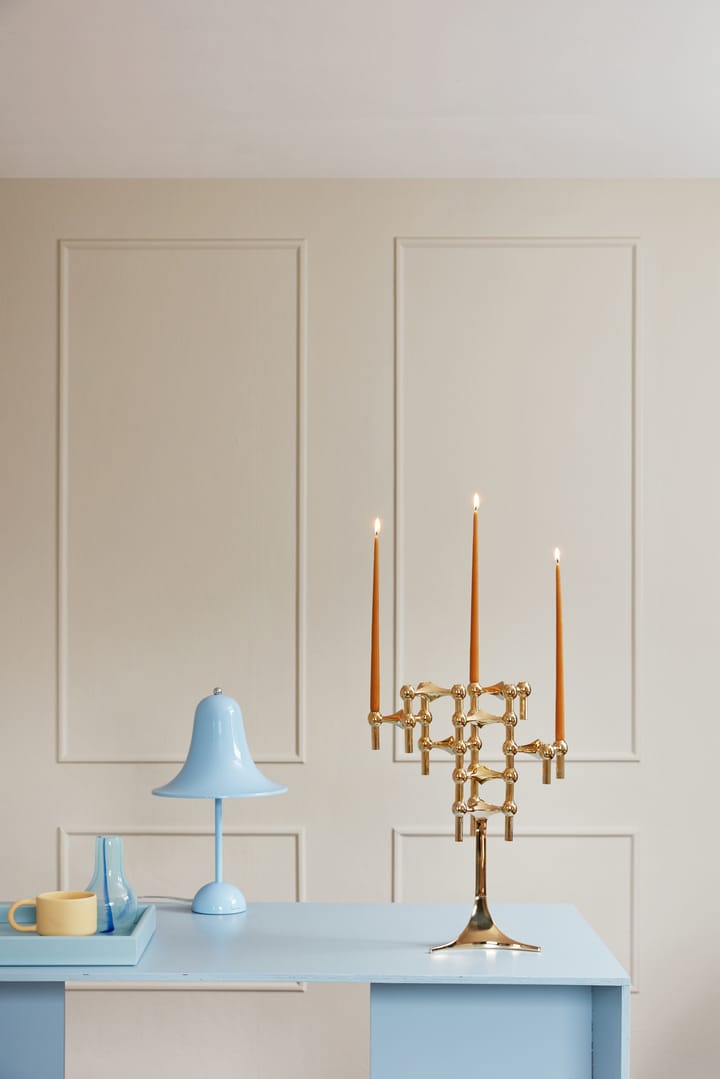 STOFF Nagel candle stand, Brass STOFF