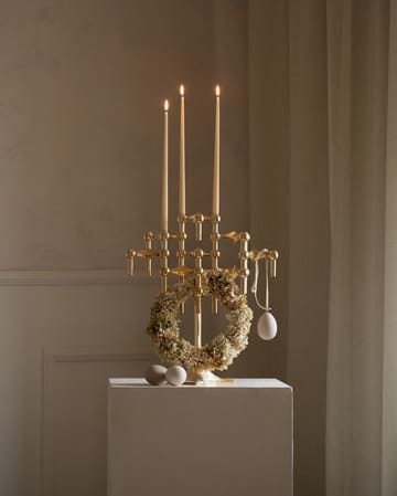 STOFF Nagel candle stand - Brass - STOFF