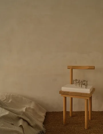 STOFF Nagel candle sticks 3-pack - chromium - STOFF