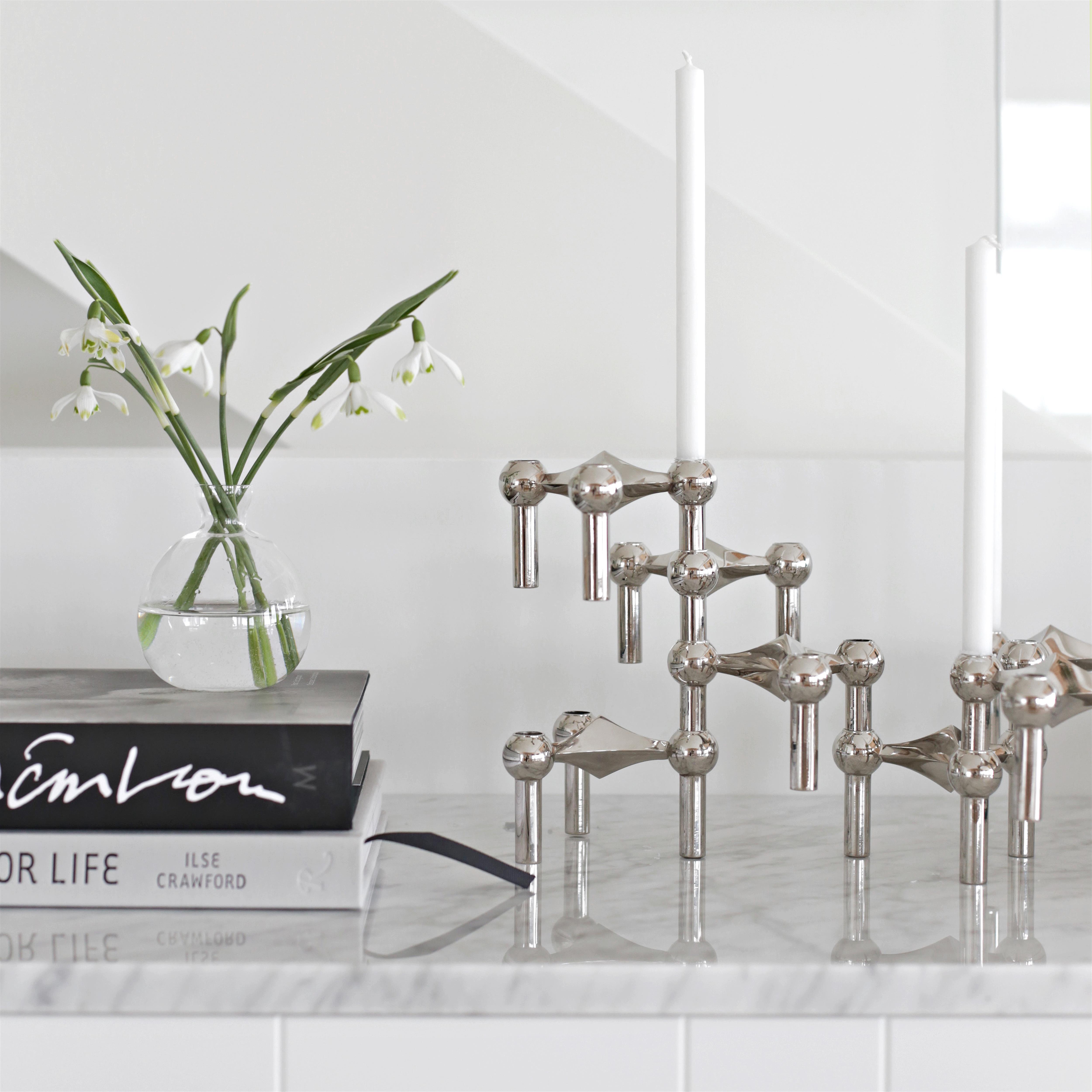 STOFF Nagel candle sticks 3-pack from STOFF - NordicNest.com