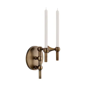 STOFF Nagel candle sticks wall - Bronzed brass - STOFF