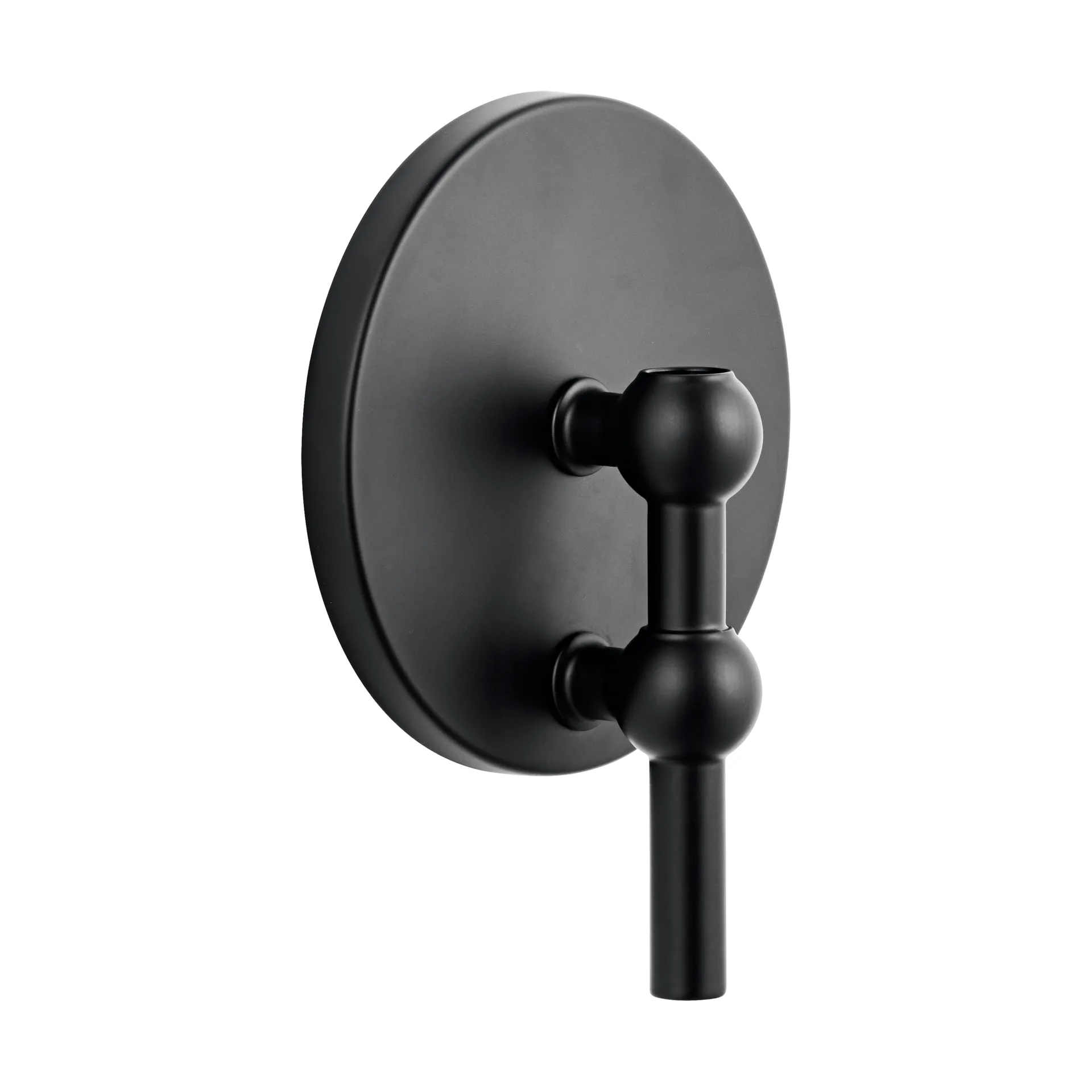 STOFF Nagel candle sticks wall, Matte Black STOFF