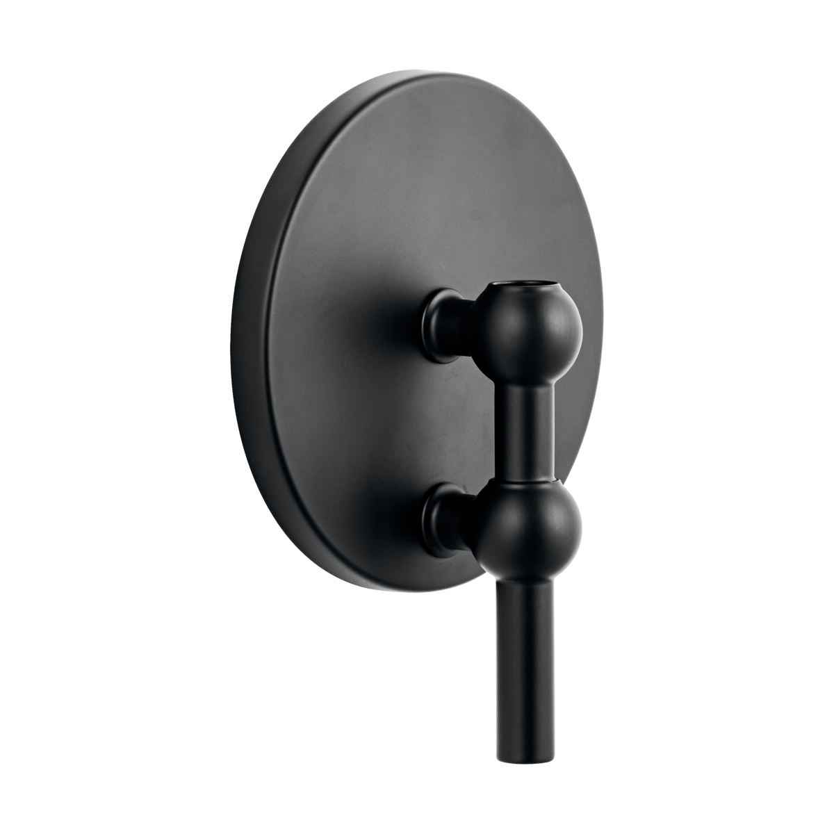 STOFF Nagel candle sticks wall Matte Black | Scandinavian Design | Candle holders | Black