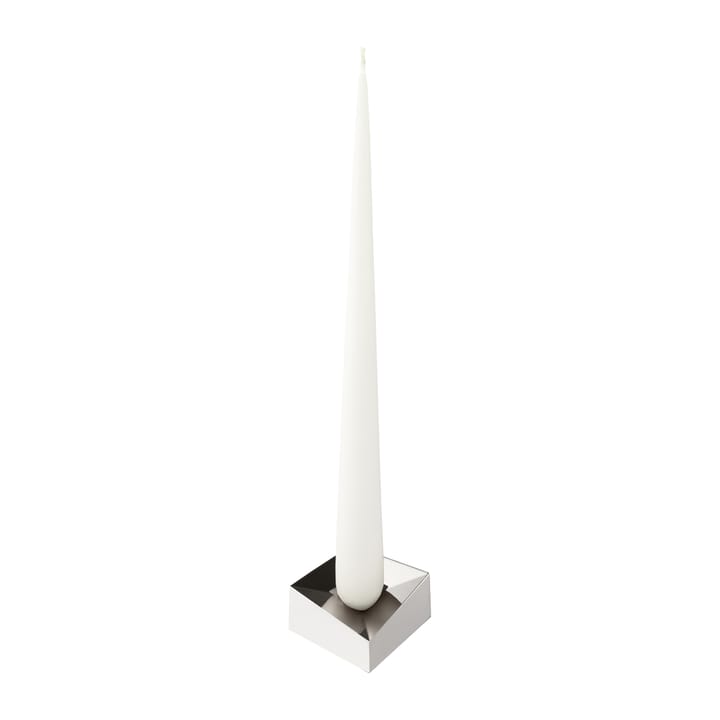 STOFF Nagel reflect candle holder large 3.2 cm - Chrome - STOFF