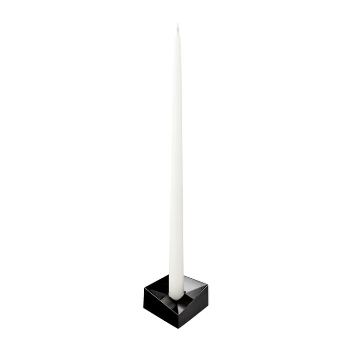 STOFF Nagel reflect candle holder small 2.7 cm - Black chrome - STOFF
